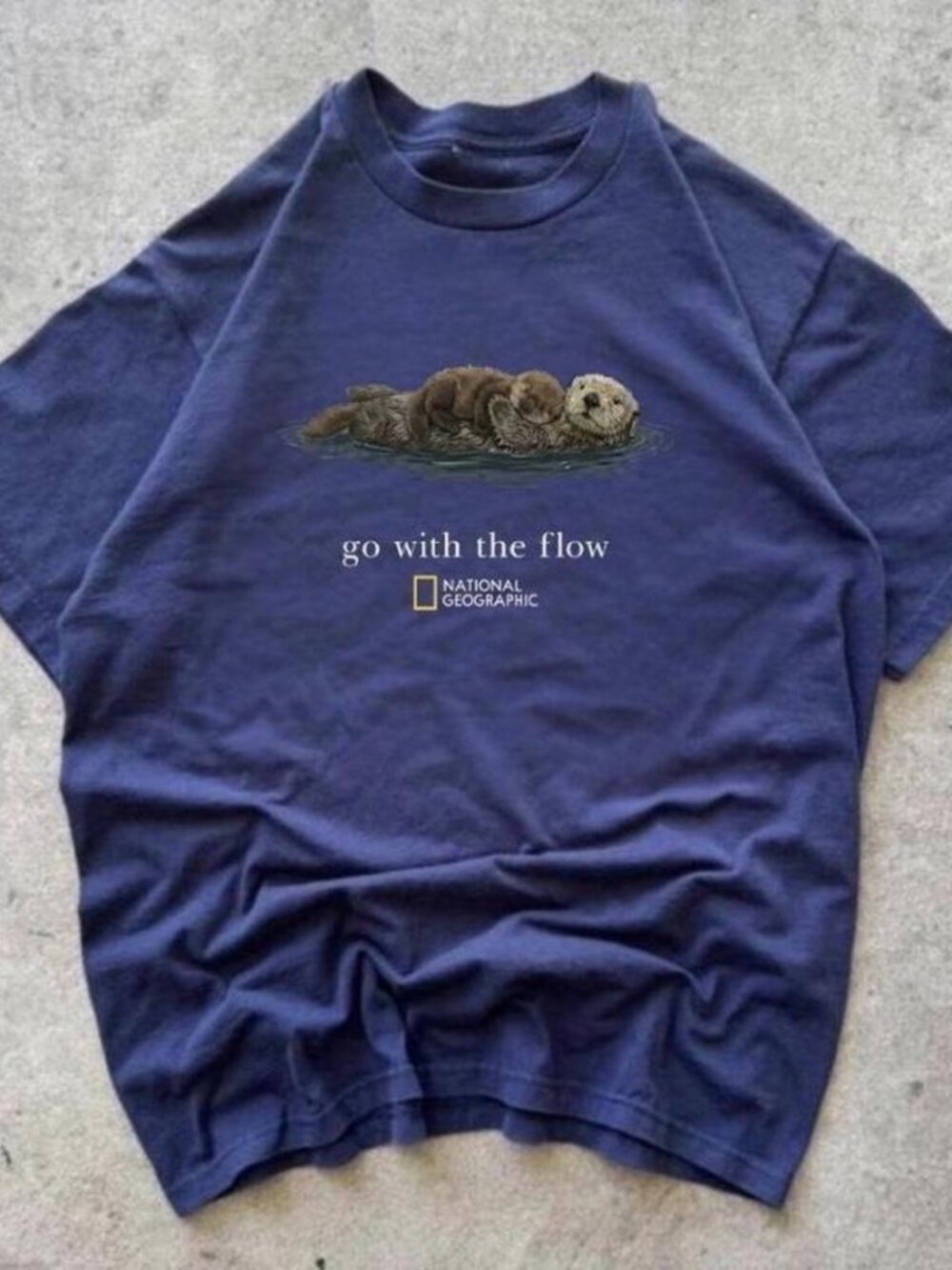 Gildan Men's Navy and Blue T-shirt